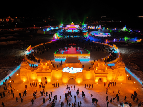 ​第二十一届中国·满洲里中俄蒙国际冰雪节燃情开幕