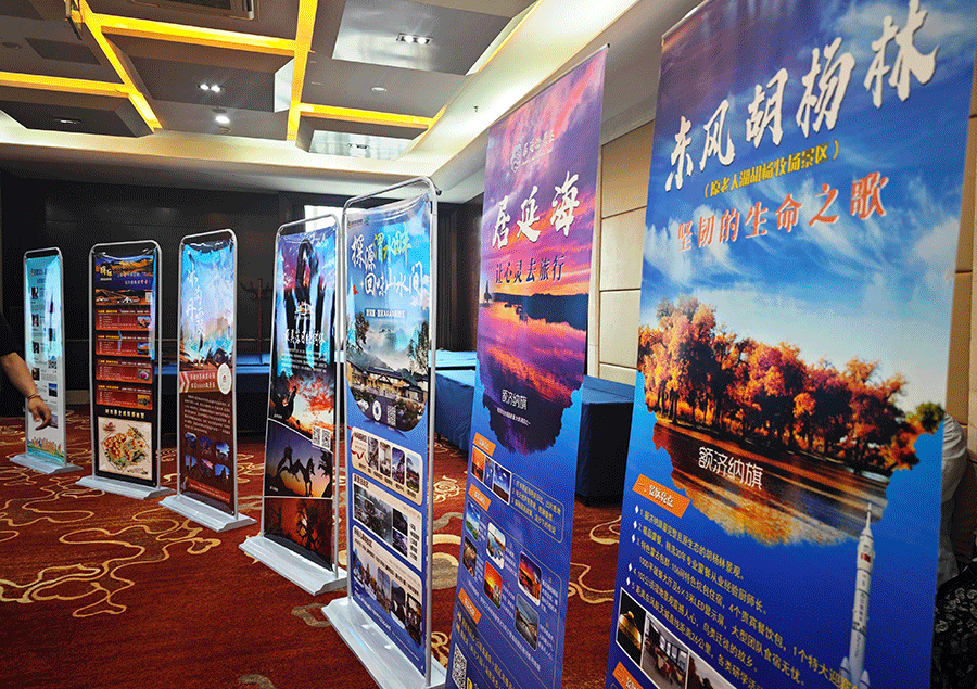 八景区联动 甘肃内蒙古推出“一票双游"胡杨盛宴