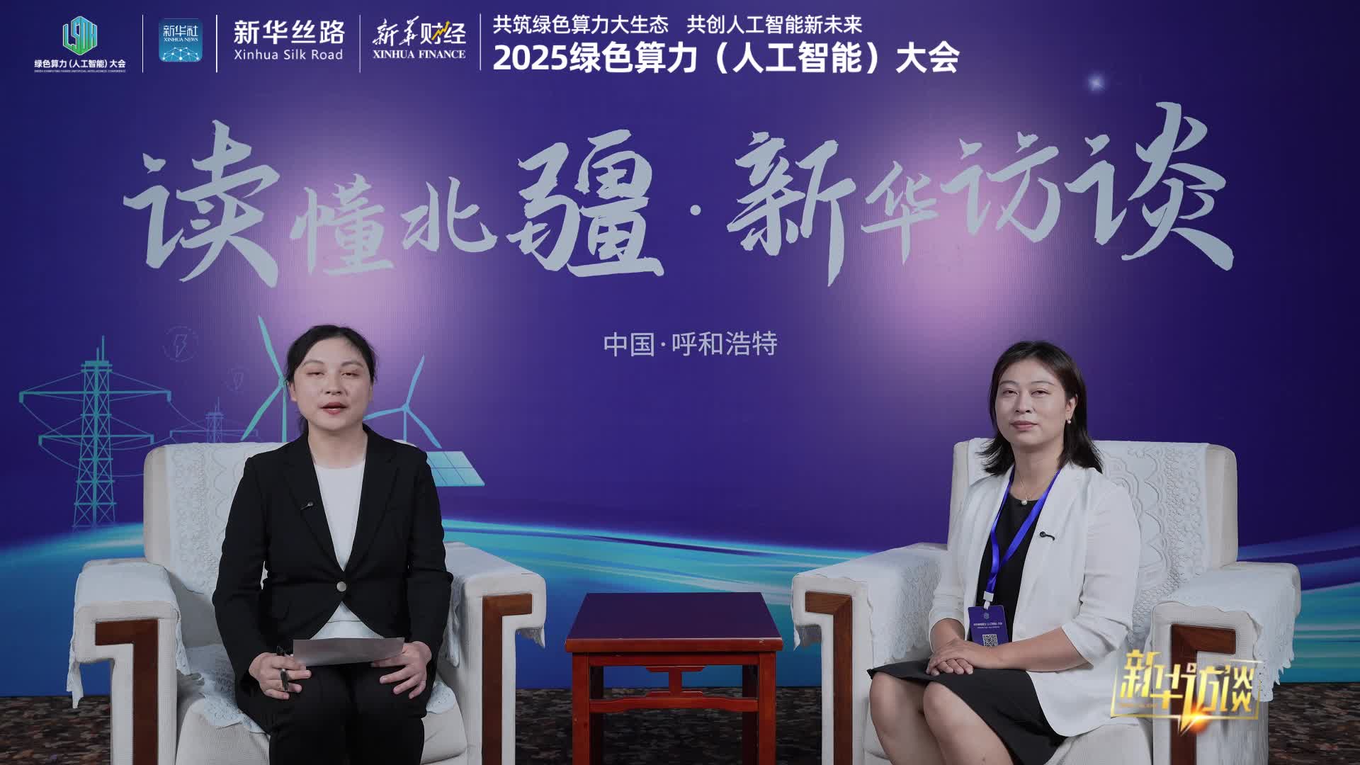 新华访谈丨王青：发展绿色算力 支撑人工智能产业高质量发展