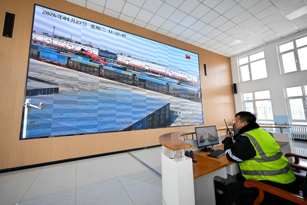 内蒙古乌兰察布中欧班列集散中心累计开行中欧班列突破1000列
